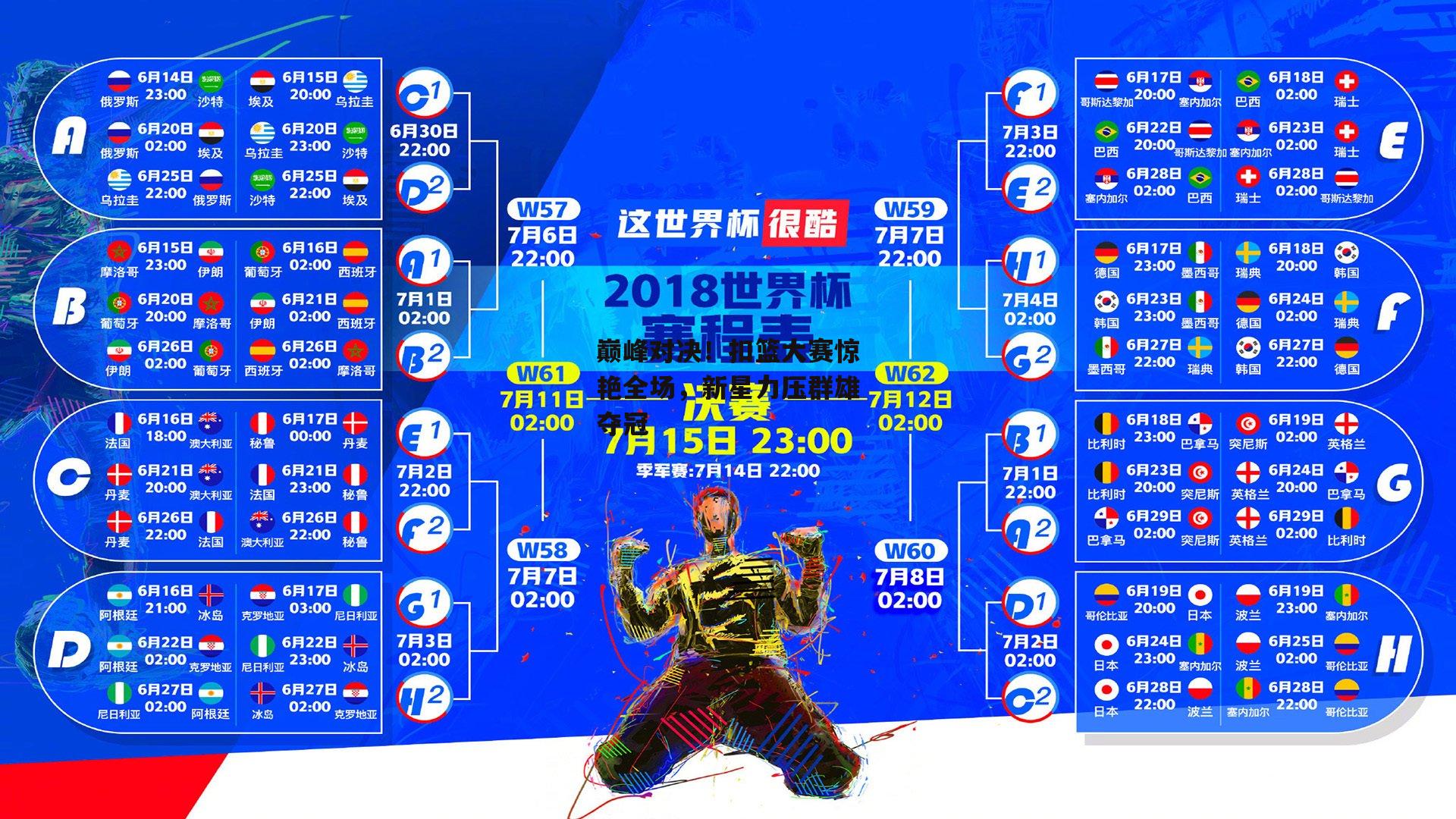 巅峰对决！扣篮大赛惊艳全场，新星力压群雄夺冠